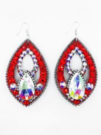 EAR DROP RED AB 2SD 7.5CM 1 scaled