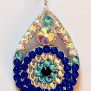 Starlit Evil Eye Earrings