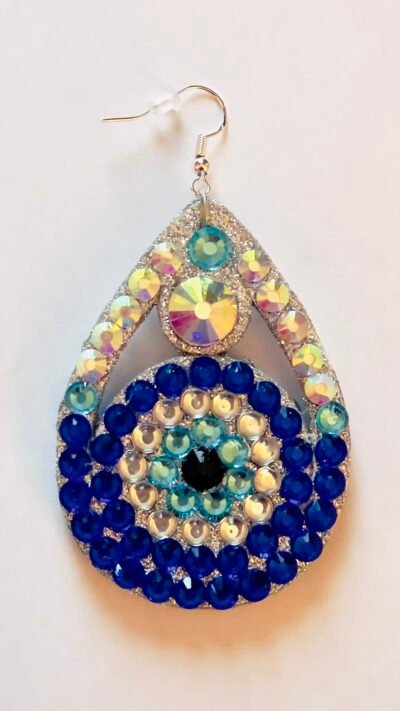 Starlit Evil Eye Earrings