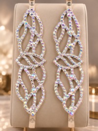 Glamorous AB Rhinestone Arm Cuffs